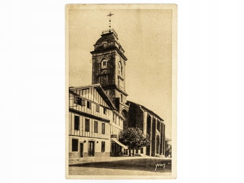 URRUGNE - KOŚCIÓŁ ŚWIĘTEGO WINCENTEGO FRANCJA / POZNAŃ 1930