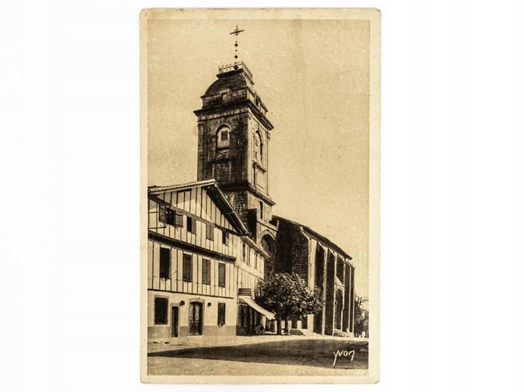 URRUGNE - KOŚCIÓŁ ŚWIĘTEGO WINCENTEGO FRANCJA / POZNAŃ 1930