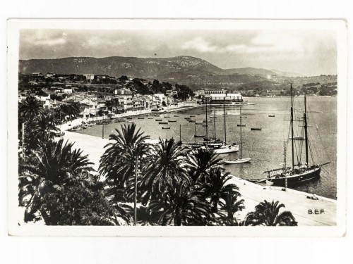 BANDOL - PANORAMA Z PORTEM FRANCJA / POZNAŃ LATA 30. XX W.