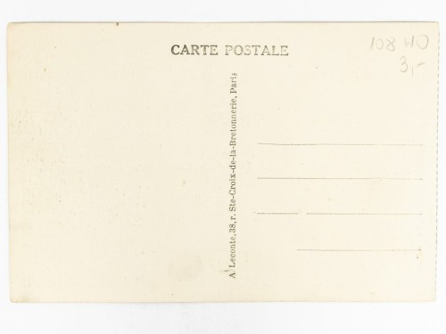 PARYŻ - WIEŻA EIFFLA FRANCJA LATA 30. / 40. XX W.