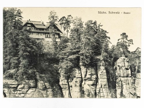PARK NARODOWY SASKIEJ SZWAJCARII - BASTEI NIEMCY 1925