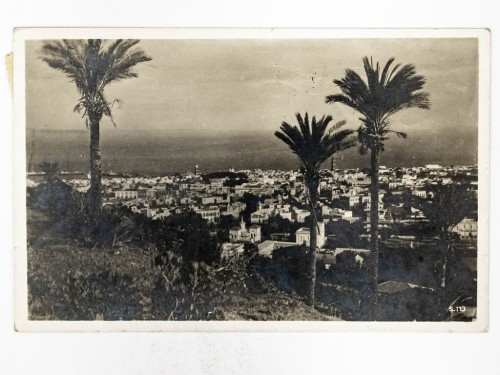 SANTA CRUZ - PANORAMA MIASTA HISZPANIA TENERYFA / FRANKFURT 1938