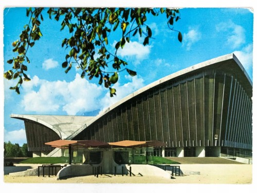 GRENOBLE - PALAIS DES SPORTS, KRYTA ARENA HOKEJOWA FRANCJA / POZNAŃ 1970