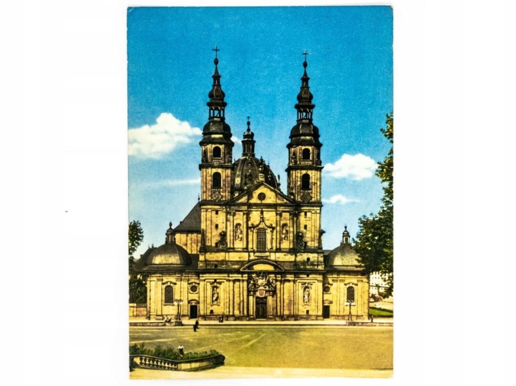 FULDA - KATEDRA ŚW. ZBAWICIELA I ŚW. SEBASTIANA NIEMCY / POZNAŃ 1970 RFN