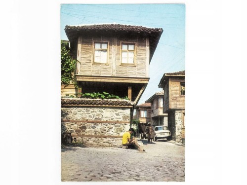 SOZOPOL - ZABYTKOWE DOMY BUŁGARIA / POZNAŃ 1979