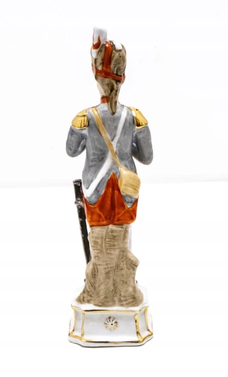 STARA PORCELANOWA FIGURKA - GRENADIER GWARDII NAPOLEONA