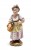 STARA PORCELANOWA FIGURKA - KOBIETA Z KOSZYCZKIEM, MIŚNIA
