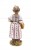 STARA PORCELANOWA FIGURKA - KOBIETA Z KOSZYCZKIEM, MIŚNIA