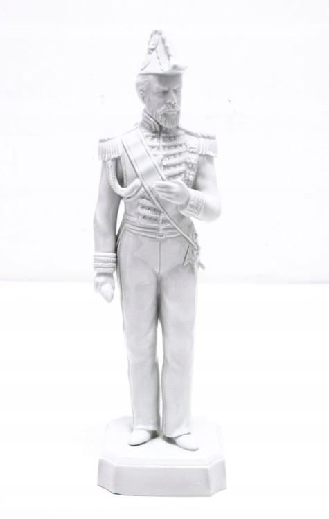 STARA PORCELANOWA FIGURKA - LUGI DI BORBONE CONTE D'AQUILA, SITZENDORF