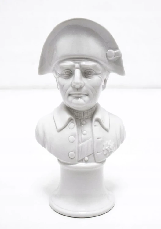 STARA PORCELANOWA FIGURKA - NAPOLEON BONAPARTE, LIPPELSDORF