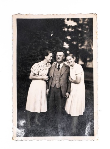 STARA FOTOGRAFIA - ZDJĘCIE RODZINNE, ROGOŻEWO 1941