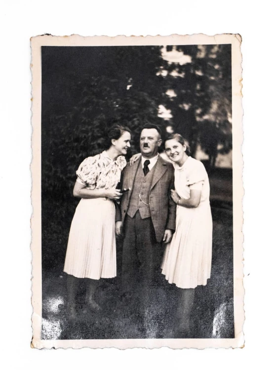 STARA FOTOGRAFIA - ZDJĘCIE RODZINNE, ROGOŻEWO 1941