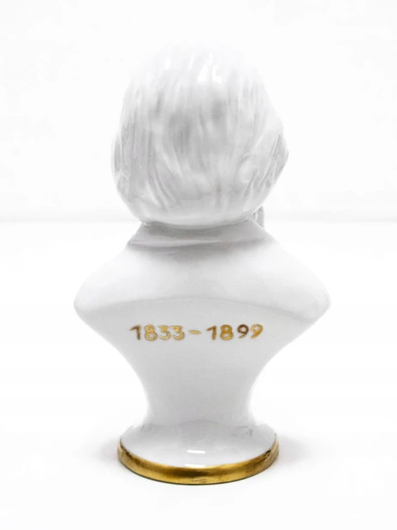 STARA PORCELANOWA FIGURKA - JOHANNES BRAHMS, LIPPELSDORF
