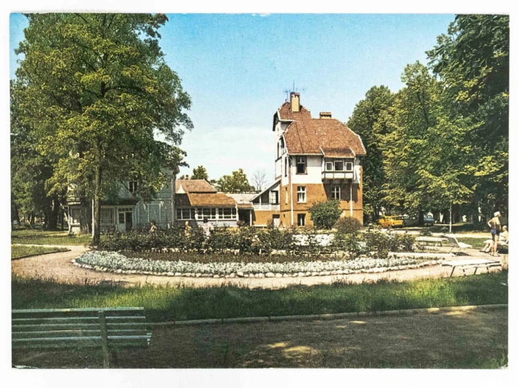 MIELNO - DOM WYPOCZYNKOWY WCZASÓW PRACOWNICZYCH FWP DAR POMORZA 5 1978 PRL