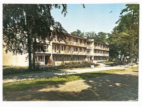 MIELNO - DOM WYPOCZYNKOWY WCZASÓW PRACOWNICZYCH FWP JUTRZENKA 1977 PRL