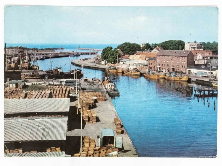 USTKA - PORT RYBACKI 1975 PRL