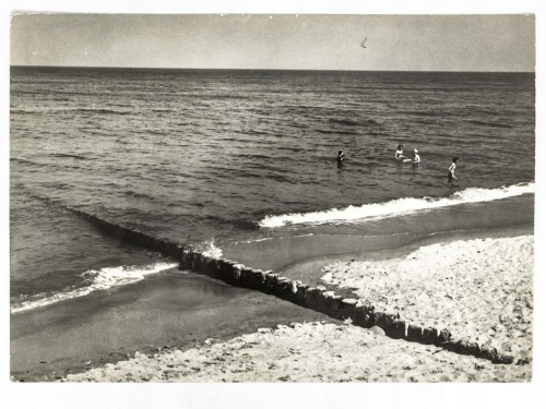 SARBINOWO - MORZE BAŁTYCKIE Z FRAGMENTEM PLAŻY 1971 PRL