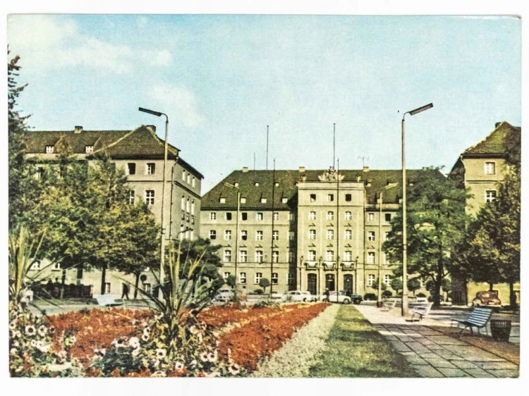 SZCZECIN - SIEDZIBA PREZYDIUM MIEJSKIEJ RADY NARODOWEJ 1969 PRL
