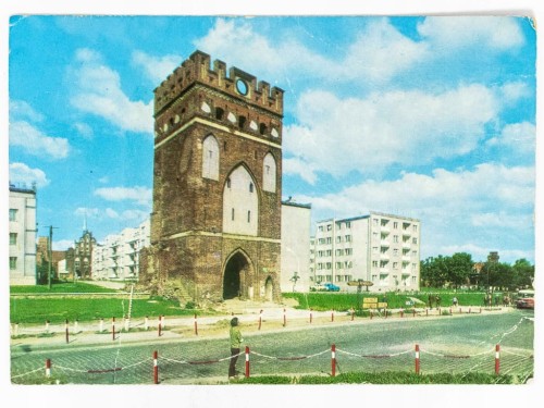 MALBORK - ŚREDNIOWIECZNA BRAMA MARIACKA 1983 PRL