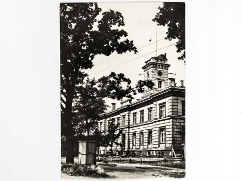 ŚWINOUJŚCIE - BUDYNEK KAPITANATU PORTU 1969 PRL