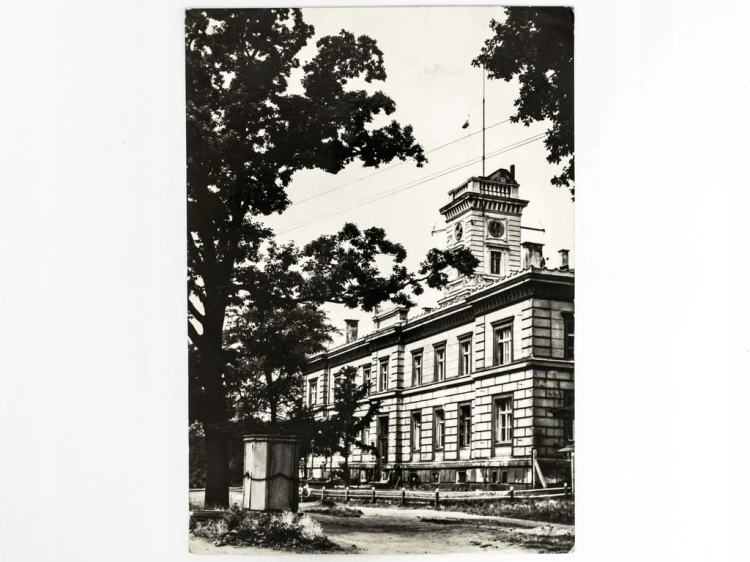 ŚWINOUJŚCIE - BUDYNEK KAPITANATU PORTU 1969 PRL