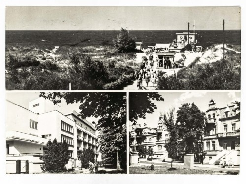 ŚWINOUJŚCIE - DOM WYPOCZYNKOWY "EWUNIA", UL. ORKANA LATA 70. PRL