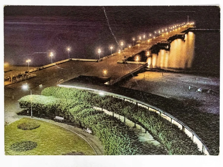 SOPOT - MOLO NOCNĄ PORĄ 1971 PRL