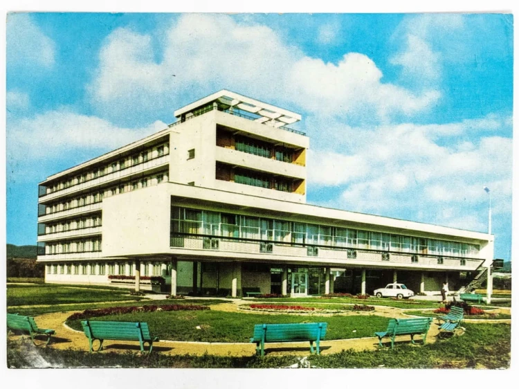SOPOT - DOM WYPOCZYNKOWY "ZŁOTY KŁOS" ZZPR 1975 PRL