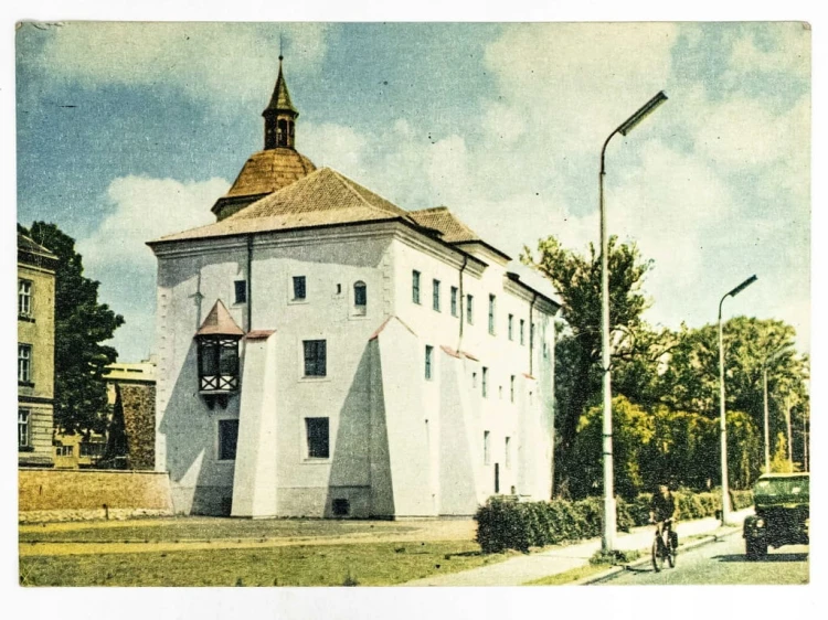 SŁUPSK - XIV-WIECZNY ZAMEK KSIĄŻĄT POMORSKICH OBECNIE MUZEUM 1968 PRL