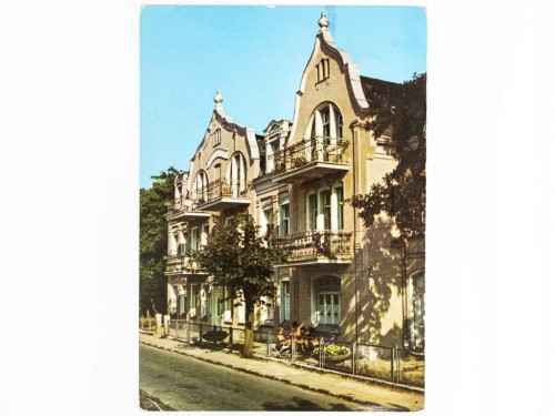 MIĘDZYZDROJE - DOM FWP "LATARNIA MORSKA" PIECZĄTKA WOLIŃSKIEGO PN 1976 PRL