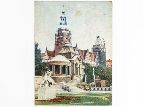 SZCZECIN - GMACH PREZYDIUM WOJEWÓDZKIEJ RADY NARODOWEJ WRN 1962 PRL