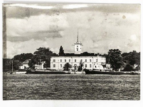 ŚWINOUJŚCIE - BUDYNEK KAPITANATU PORTU 1973 PRL