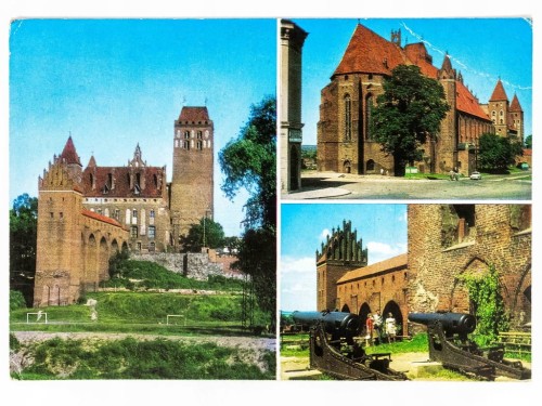 KWIDZYN - GOTYCKI ZAMEK KAPITUŁY POMEZAŃSKIEJ 1975 PRL