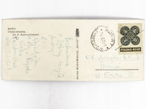 ROWY - CHATA RYBACKA 1972 PRL