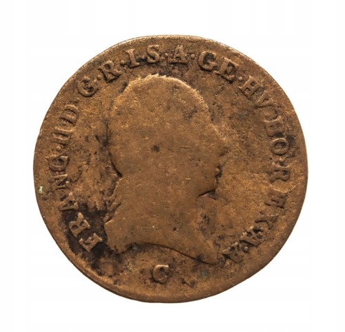 Austria, Franciszek II, 1 krajcar 1800 C, Praga st.4