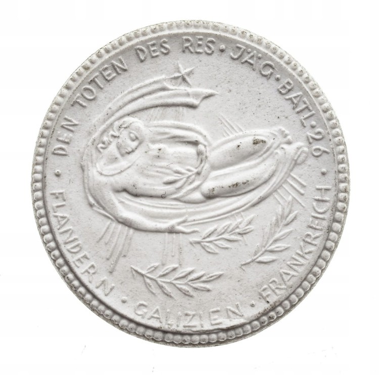 Medal Freiberg (Saksonia) Pomnik 26. Rezerwowego Batalionu Strzelców 1921
