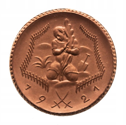 Niemcy, Wschodnia Saksonia. Notgeld 10 marek, 1921 st.1