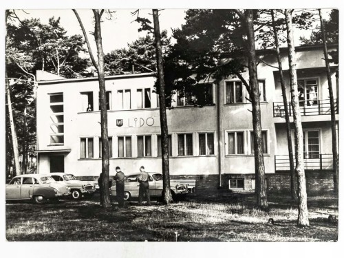 JURATA - DOM WYPOCZYNKOWY WCZASÓW PRACOWNICZYCH FWP "LIDO 2" 1971 PRL