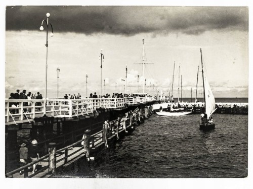 SOPOT - MOLO I ŻAGLÓWKI 1971 PRL