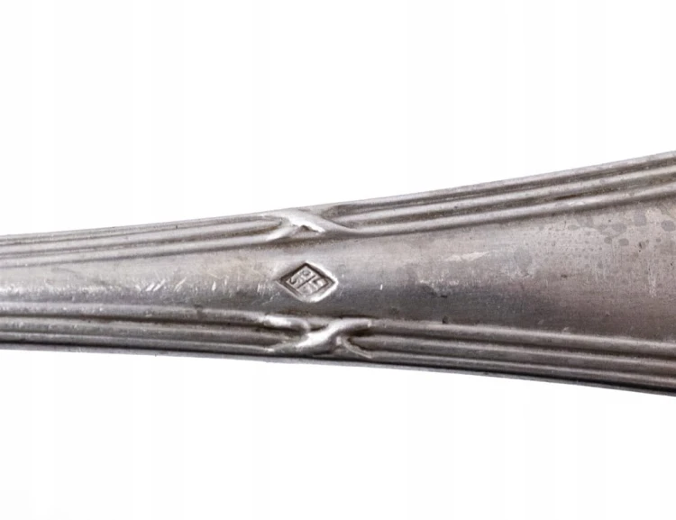 ZESTAW STARYCH METALOWYCH ŁYŻECZEK