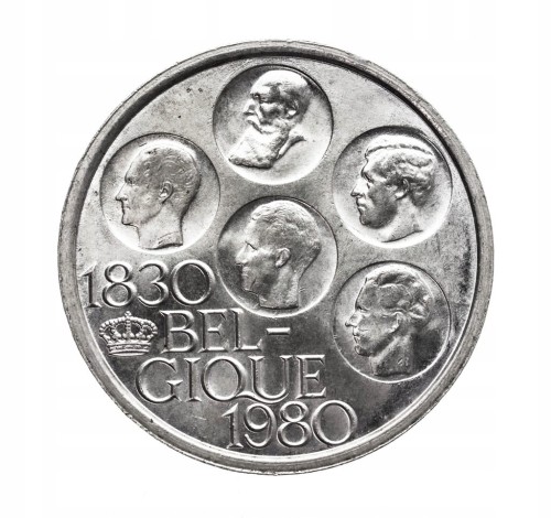 Belgia 500 franków, 1980, 150. rocznica niepodległości /BELGIQUE/ st.1-