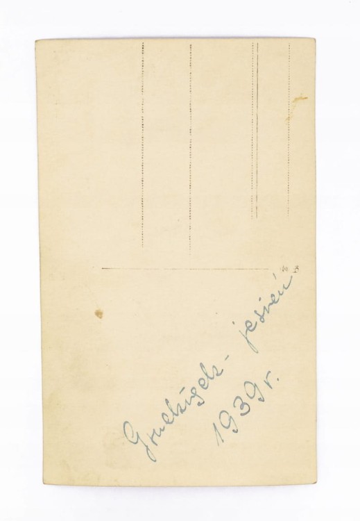 STARA FOTOGRAFIA - MŁODA KOBIETA, GRUDZIĄDZ 1939