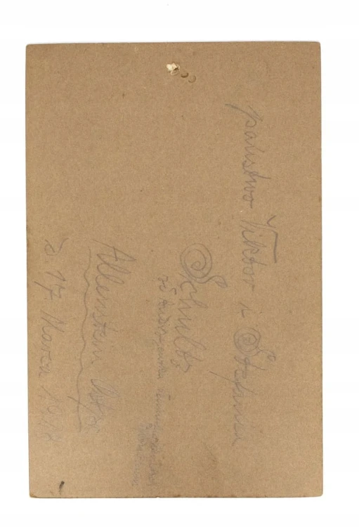 STARA FOTOGRAFIA - KOBIETA Z MĘŻCZYZNĄ, ATELIER OLSZTYN 1918
