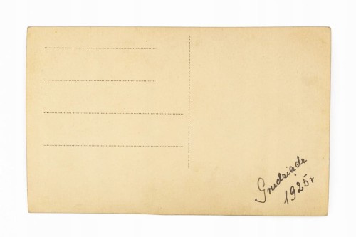 STARA FOTOGRAFIA - MĘŻCZYŹNI W GARNITURACH, FOT. SZARMACH, GRUDZIĄDZ 1925