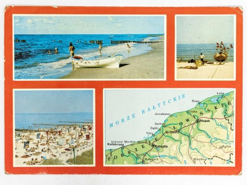 POBRZEŻE SŁOWIŃŚKIE - MEZOREGION OD KOŁOBRZEGU PO KARWIE 1977 PRL