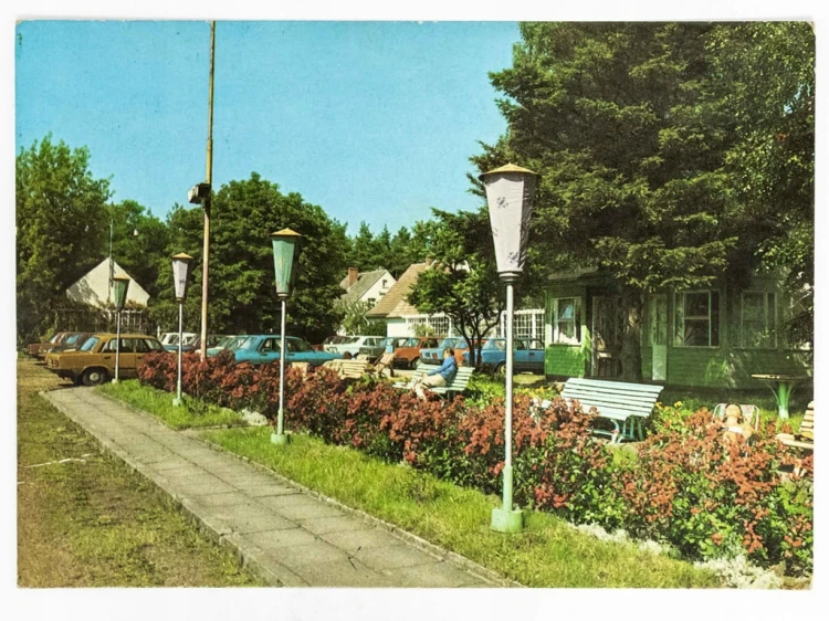 MRZEŻYNO - OŚRODEK WYPOCZYNKOWY ENERGOMONTAŻ KATOWICE 1981 PRL