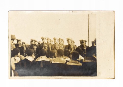 STARA FOTOGRAFIA - MIĘDZYNARODOWY ZLOT SKAUTÓW WODNYCH, GARCZYN 1932