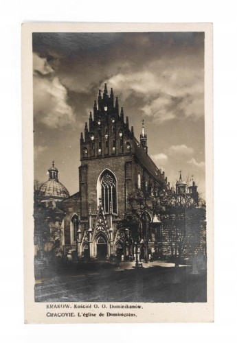 KRAKÓW - KOŚCIÓŁ DOMINIKANÓW 1970