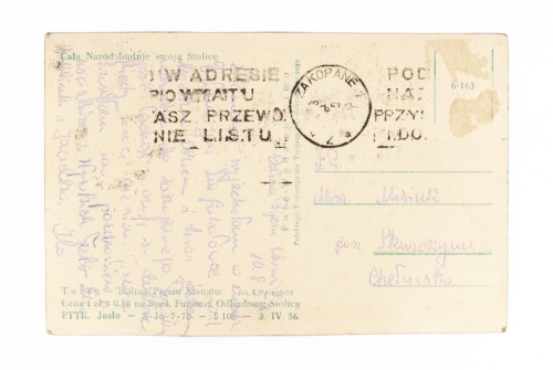 TATRY - DOLINA PIĘCIU STAWÓW, OWCE 1957