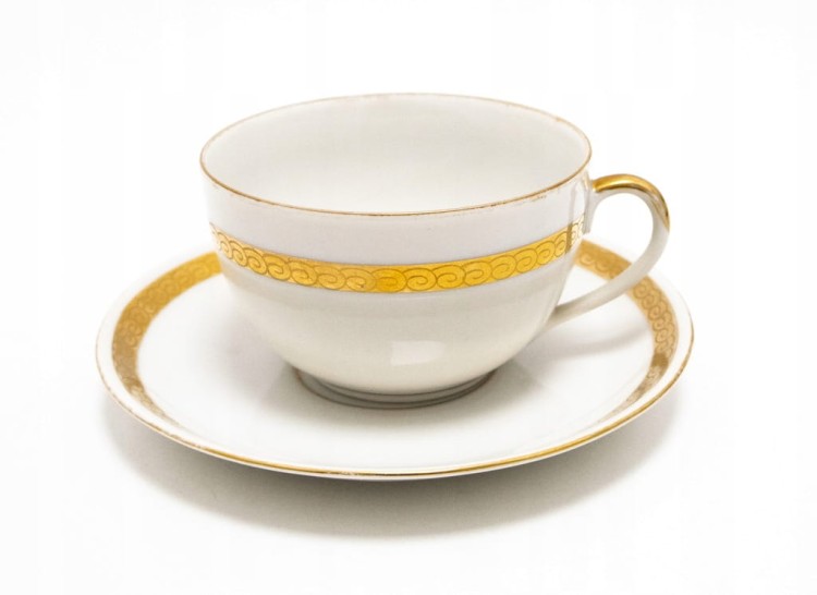 STARA PORCELANOWA FILIŻANKA + PODSTAWEK KAROLINA